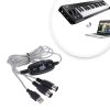 USB MIDI kábel adapter hangszer csatlakoztatáshoz