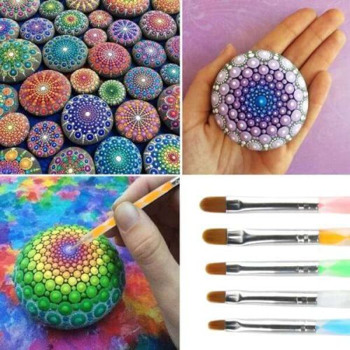 Mandaly	-	Tartozékok mandala technikához