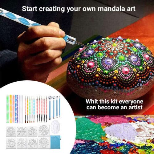 Mandaly	-	Tartozékok mandala technikához