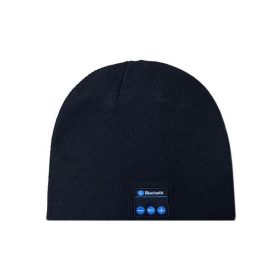   Fekete bluetooth sapka - Hallgass zenét könnyen a téli hónapokban is .