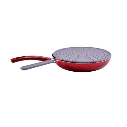 Fröccsenésgátló / Zsírfogó 28 cm szilikon