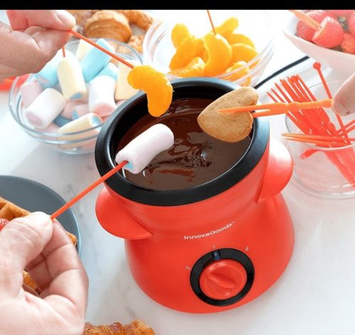 Csokoládé Fondue kiegészítőkkel