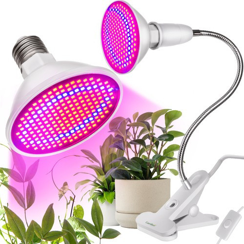 200 LED -es lámpa a növények növekedéséhez (Malatec)