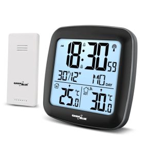   Digitális időjárás állomás, többfunkciós állomás (GreenBlue)