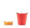 Összecsukható szilikon popcorn készítő tál, 2 db (InnovaGoods)