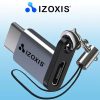 USB-C és MicroUSB (2.0) átalakító adapter - Izoxis