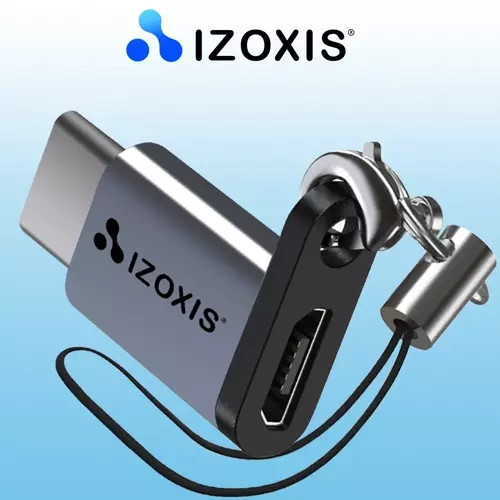 USB-C és MicroUSB (2.0) átalakító adapter - Izoxis