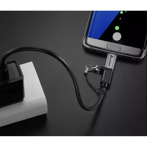 USB-C és MicroUSB (2.0) átalakító adapter - Izoxis