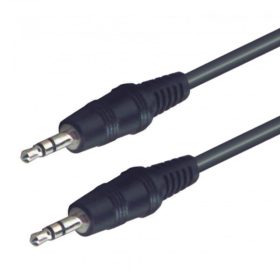   Audió kábel, 3,5 mm sztereó dugó-3,5 mm sztereó dugó, 1,5 m