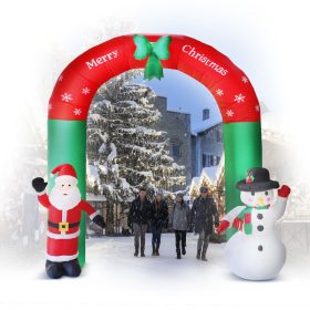   Family Felfújható karácsonyi kapu - 240 cm - IP44 - 9 LED - hálózati