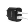 Delight Hálózati Adapter USB + Type-C PD20W gyorstöltéssel - fekete