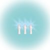 Home DLFC 600/WH LED-es cluster fényfüggöny, 2,7x0,6 m / 600 db hidegfehér LED, állófényű, fehér vezeték, sorolható, kül- és bel