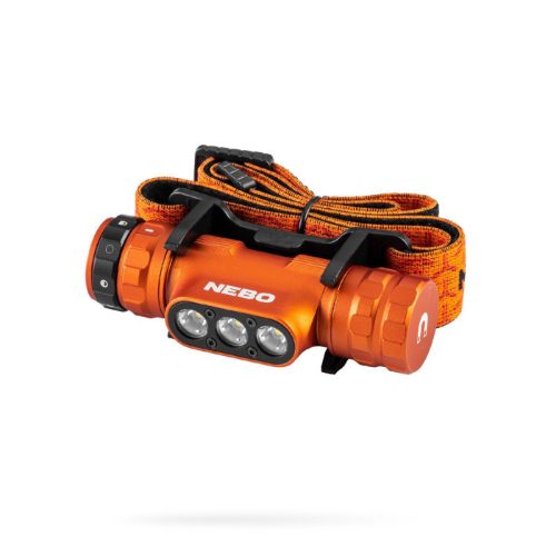 NEBO NEB-HLP-1006-G Master Series HL1000 fejlámpa, 1000 lm - 30 lm, 138 m, 5 funkció, IP67, mágneses, USB-C