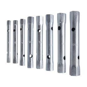   EXTOL PREMIUM csőkulcs klt., 10db (8 csőkulcs+2 hajtóvas), CrV., 6-22mm (6×7;8×9;10×11;12×13;14×15; 16×17;18×19;20×22)