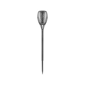   EXTOL LIGHT éjszakai, kerti LED lámpa, lángoló fáklya hatás, 1W; 35 Lm, napelem+szenzor, Ni-Mh akku, 800mAh, kerti, leszúrható, 