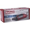 FORTUM pneumatikus furatköszörű, 125 mm hossz.,1/4'; (6 és 3 mm befogás), 25.000 1/min, 127 l/min, 6,3 Bar, 1/4' csatl., 0,36kg