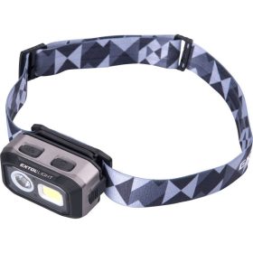   EXTOL LIGHT LED fejlámpa, Osram+COB, 500 Lumen; IR szenzor, tölthető akkuval+AAA elemmel is, 4 funkció, cseppálló: IPX4