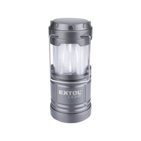   EXTOL LIGHT LED teleszkópos lámpa, 75 Lumen, láng hatású fény, elem nélkül