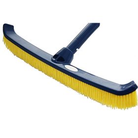   Kanyargós fal- és padtisztító ecset, 45 cm, kék, szőrös