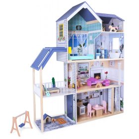   Baba ház XXL Maya 28 db-os ECOTOYS - gyerekszoba, játék, kreatív, fa, bútor
