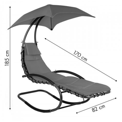 Kertibútor szett: karosszék, hintaszék, függőágy - Kertben, teraszon, erkélyen relaxálhatsz.