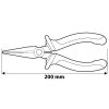 NEO TOOLS HOSSZÚCSŐRŰ FOGÓ 200MM 25 év garanciával 01-014