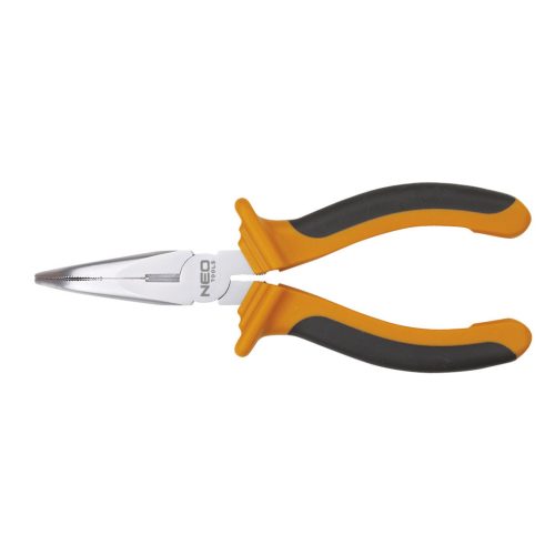 NEO TOOLS Hajlított CSŐRŰ FOGÓ 160MM 25 év garanciával 01-015