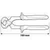NEO TOOLS HOMLOKCSÍPŐ FOGÓ 160MM 25 év garanciával 01-021