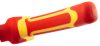 NEO TOOLS Hosszúcsőrű fogó 1000V, szigetelt, 180mm (7"), CrV, polírozott 25 év garanciával 01-224