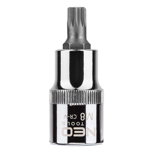 NEO TOOLS Spline dugókulcs 1/2", M8x55mm 25 év garanciával 08-732
