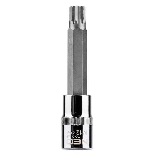 NEO TOOLS Spline dugókulcs 1/2", M12x100mm 25 év garanciával 08-744