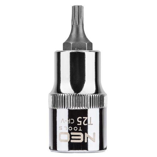 NEO TOOLS Torxdugókulcs 1/2'' T25, 55mm 25 év garanciával 08-751