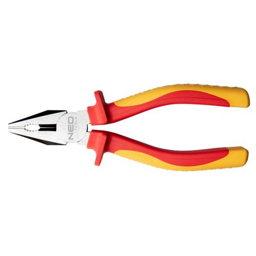 NEO TOOLS Kombinált fogó 160mm 1000V, szigetelt 25 év garanciával 01-240