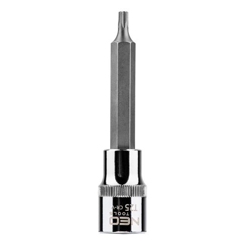 NEO TOOLS Torxdugókulcs 1/2'' T25, 100mm 25 év garanciával 08-761