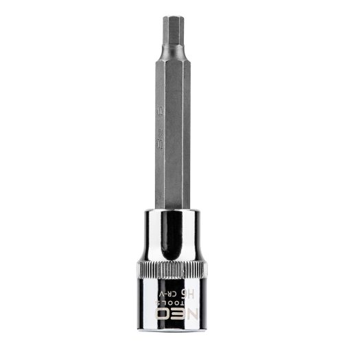 NEO TOOLS Imbusz dugókulcs 1/2'' H6, 100mm 25 év garanciával 08-781
