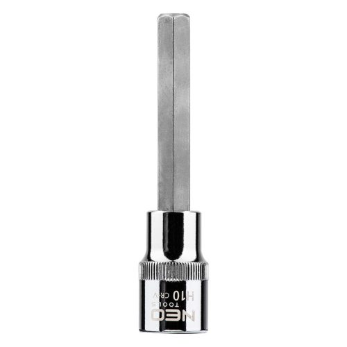 NEO TOOLS Imbusz dugókulcs 1/2'' H10, 100mm 25 év garanciával 08-784