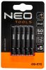 NEO TOOLS Torziós ütvecsavarozó bitek S2, 50mm, PH1, 5db 09-575