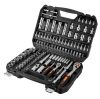 NEO TOOLS Dugókulcskészlet + bitkészlet 1/4", 1/2", 110db 25 év garanciával 10-066