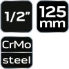 NEO TOOLS Hosszabító szár ütvecsavarozókhoz 1/2" 125mm 10-252
