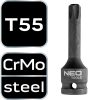 NEO TOOLS Torziós bit ütvecsavarozókhoz 1/2" T55 10-262