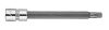 NEO TOOLS Torx dugókulcs 1/4" 87mm TX30 10-345