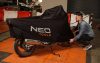NEO TOOLS Motortakaró ponyva, 220x105x130cm, lélegző, beltéri 10-472