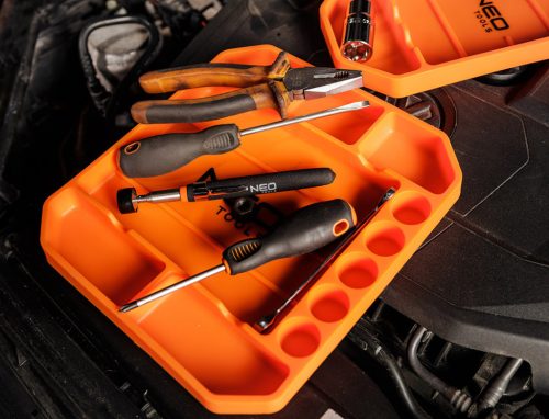 NEO TOOLS Szerszámtálca, szilikon, 25,7 x 23,2 x 2,5cm 25 év garanciával 10-481