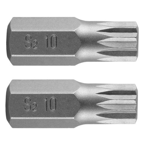 NEO TOOLS Spline bit, 3/8", M10x30mm, S2, 2db 10-902