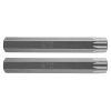NEO TOOLS Torx bit, 3/8", T55x75mm, S2, 2db 10-948