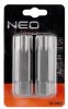 NEO TOOLS Torx bit, 3/8", T100x75mm, CRV, 2db 10-960