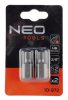 NEO TOOLS Imbusz bit, 3/8", 6x30mm, S2, 2db 10-972