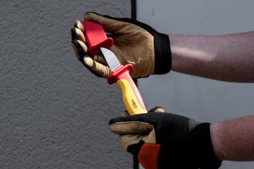 NEO TOOLS KÁBELVÁGÓ KÉS 1000V, 190MM, SZIGETELT, EGYENES PENGE 01-552