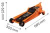 NEO TOOLS Alacsony profilú hidraulikus krokodilemelő 3T, 85-525mm 11-732
