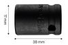 NEO TOOLS Gépi dugókulcs 1/2", 17mm, Cr-Mo 12-217
